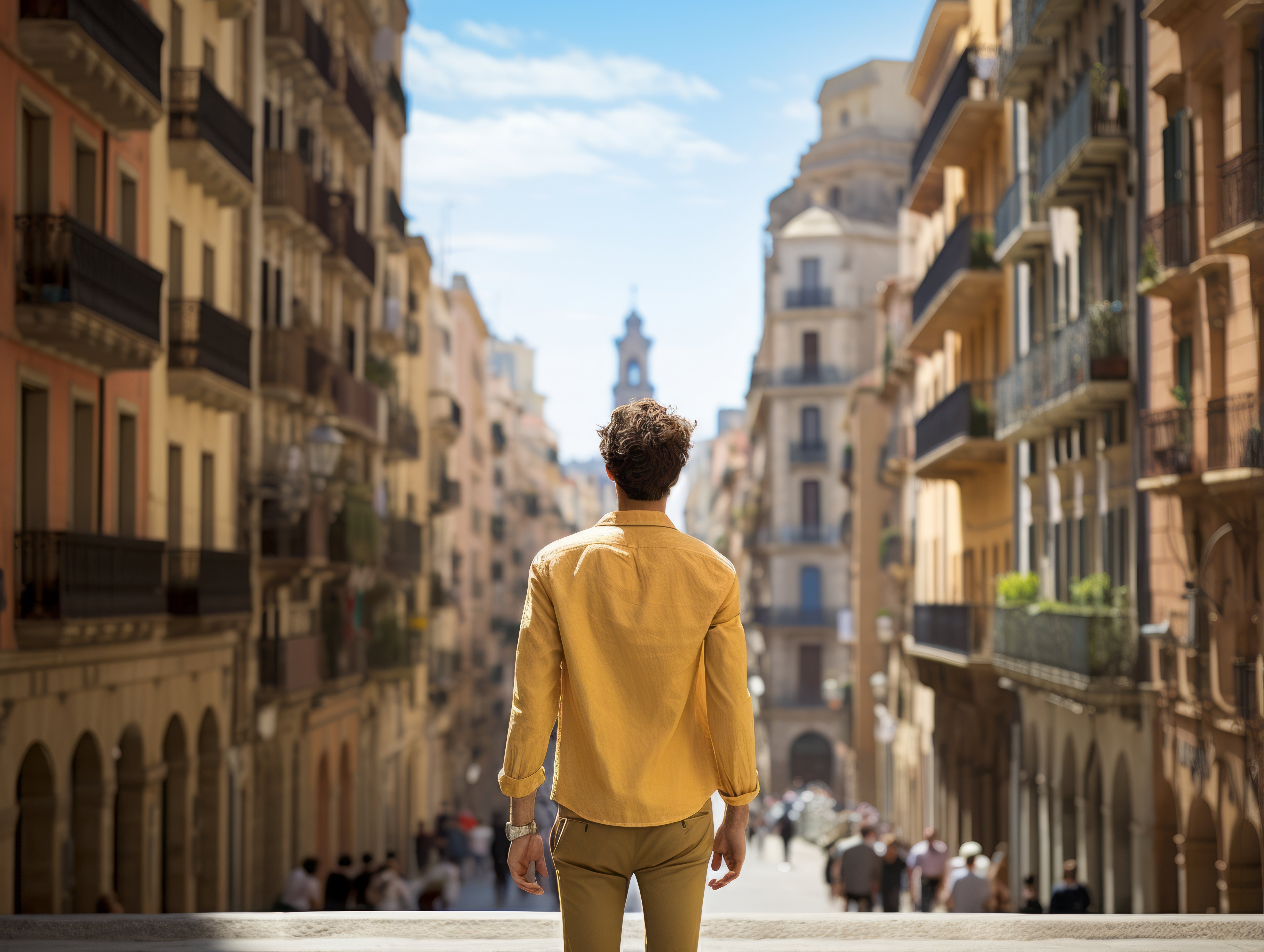 Insider exploring a vibrant city - part of The Insider's Guide to Moving to Spain From Another Country